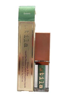 Stila Shimmer & Glow Liquid Eyeshadow DYNAMIC – Long-Lasting Metallic Eye Shadow